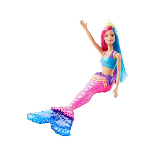 Barbie Dreamtopia Denizkızı Bebekler - Mor, Kızıl Saçlı GJK09 Barbie Dreamtopia Denizkızı Bebekler - Mor, Kızıl Saçlı GJK09
